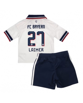 Billige Fotballdrakt Bayern Munich Konrad Laimer #27 Replika Bortedraktsett Barn 2026-27 Kortermet (med bukser)